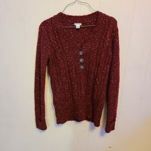 maurices sweater size m
